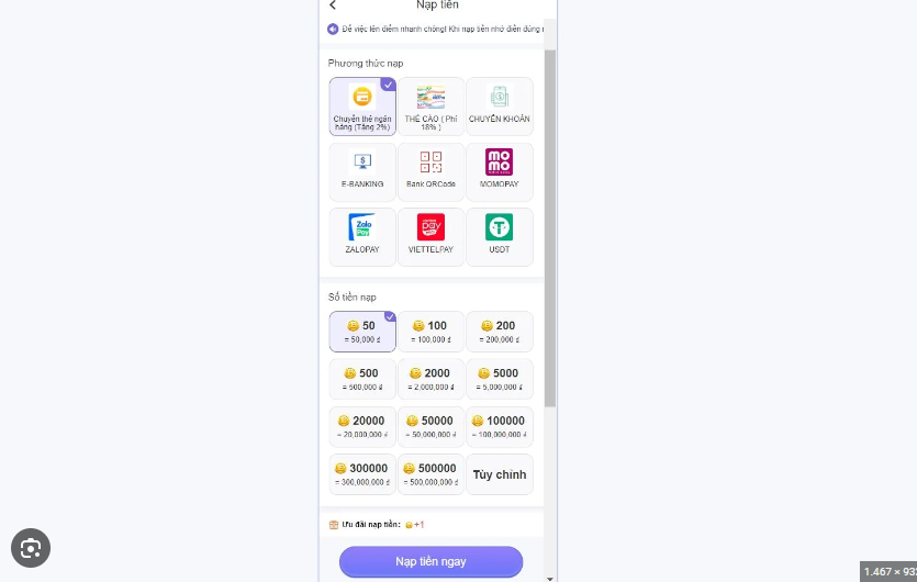 Những điều kiện nạp tiền BENBET bet thủ cần nắm